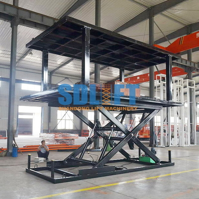 Ev Garaj için 3ton 2.5m Hidrolik Makaslı Araç Kaldırma Aracı Taşınabilir