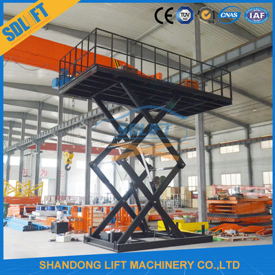 1-50 ton hidrolik araba asansörü makas araba asansörü platform araba park asansörü