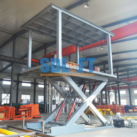 3Ton 3M Çift Katlı Hidrolik Makaslı Araba Asansör Garajı Çift Araba Asansörü Bodrum için